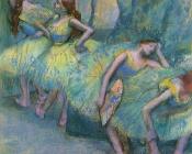 Ballet Dancers in the Wings - 埃德加·德加
